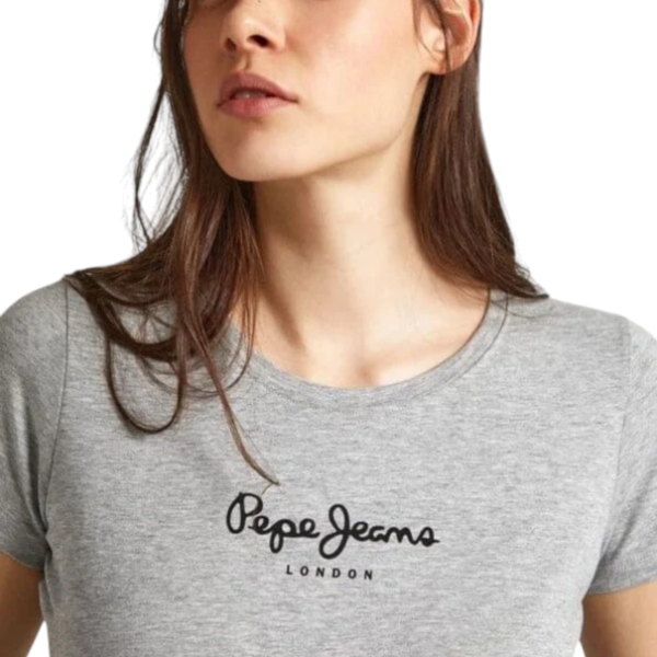 Pepe Jeans - Γυναικείο T-shirt New Virginia Ssn PL505202-933 Γκρι PL505202-933
