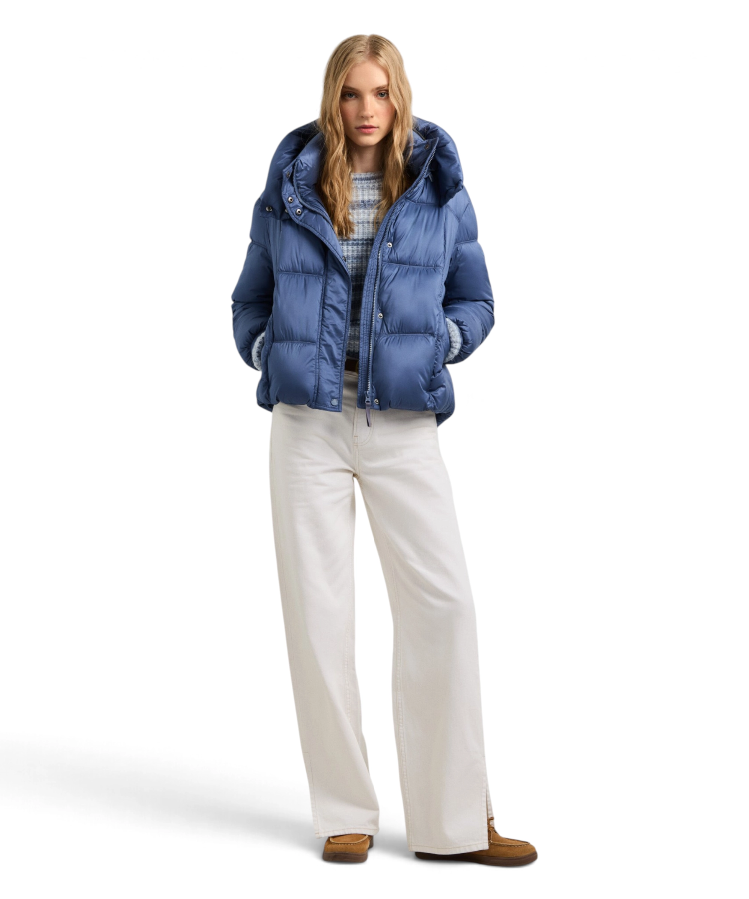 Pepe Jeans – Γυναικείο Αδιάβροχο Κοντό Puffer Μπουφάν Essentials Lauren PL4024541-563 Γαλάζιο (3) Pepe Jeans - Γυναικείο Αδιάβροχο Κοντό Puffer Μπουφάν Essentials Lauren PL4024541-563 Γαλάζιο PL4024541-563