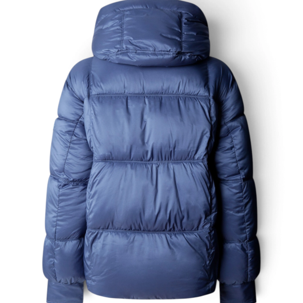 Pepe Jeans - Γυναικείο Αδιάβροχο Κοντό Puffer Μπουφάν Essentials Lauren PL4024541-563 Γαλάζιο PL4024541-563