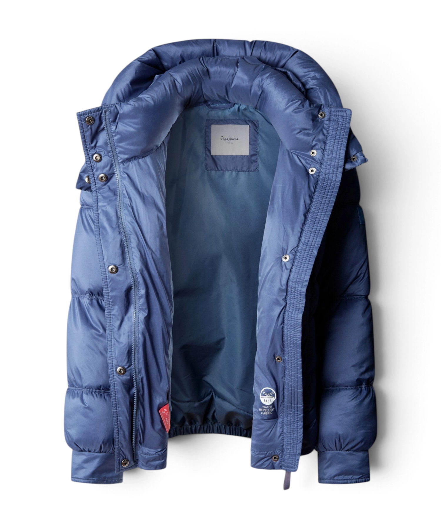 Pepe Jeans – Γυναικείο Αδιάβροχο Κοντό Puffer Μπουφάν Essentials Lauren PL4024541-563 Γαλάζιο (6) Pepe Jeans - Γυναικείο Αδιάβροχο Κοντό Puffer Μπουφάν Essentials Lauren PL4024541-563 Γαλάζιο PL4024541-563