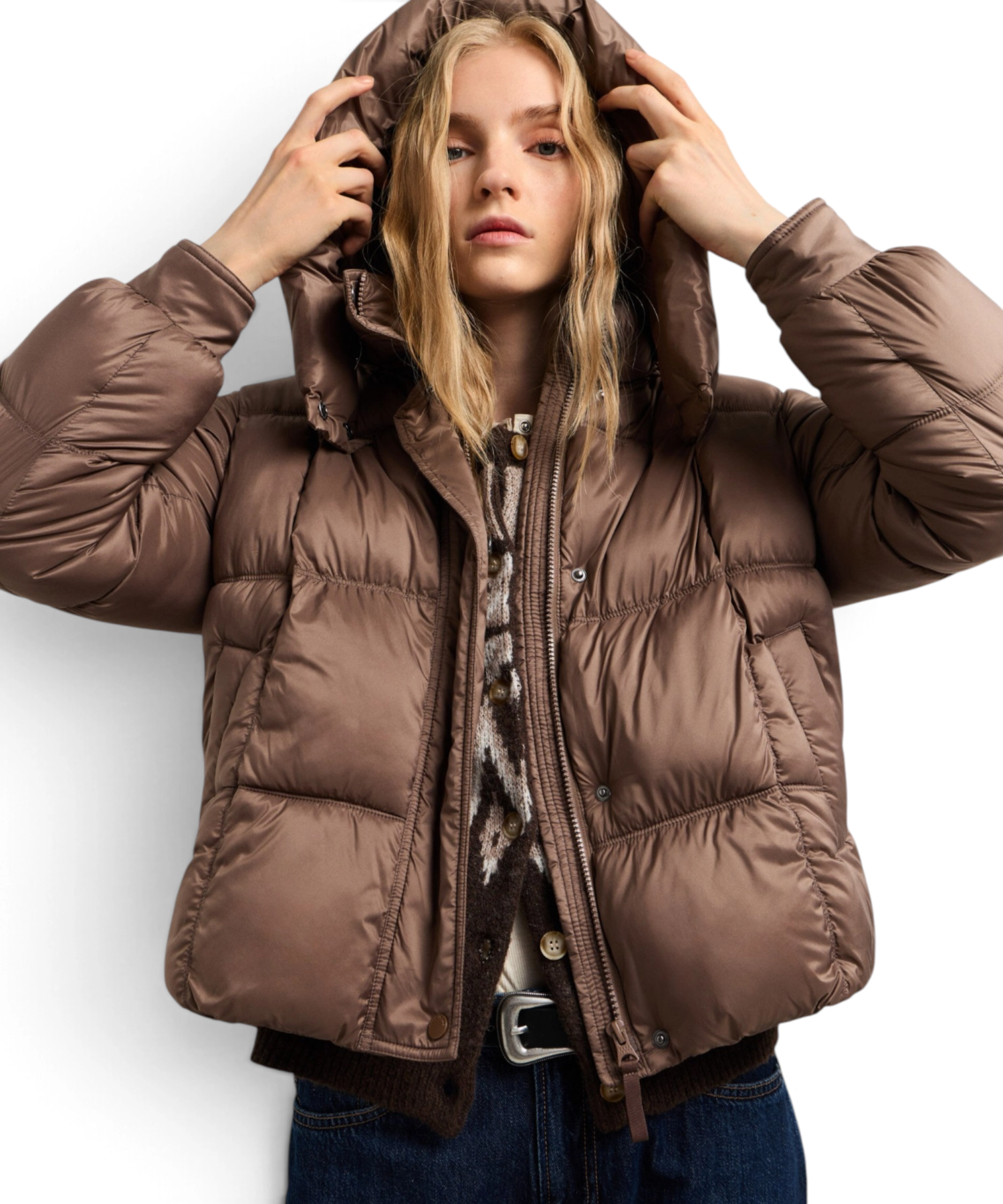 Pepe Jeans – Γυναικείο Αδιάβροχο Κοντό Puffer Μπουφάν Essentials Lauren PL4024541-875 Καφέ (2) Pepe Jeans - Γυναικείο Αδιάβροχο Κοντό Puffer Μπουφάν Essentials Lauren PL4024541-875 Καφέ PL4024541-875