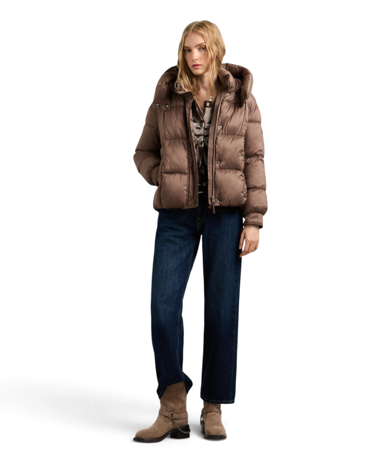 Pepe Jeans – Γυναικείο Αδιάβροχο Κοντό Puffer Μπουφάν Essentials Lauren PL4024541-875 Καφέ (6) Pepe Jeans - Γυναικείο Αδιάβροχο Κοντό Puffer Μπουφάν Essentials Lauren PL4024541-875 Καφέ PL4024541-875