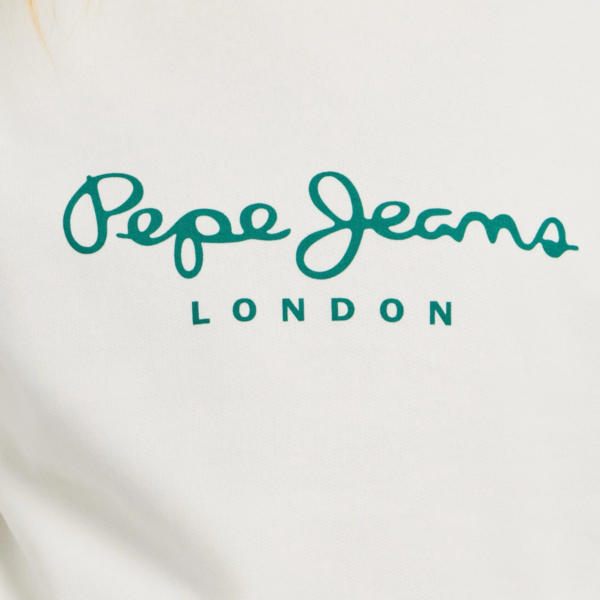 Pepe Jeans - Γυναικείο Φούτερ Crew Neck Logo PL5800002-803 Off-White PL5800002-803