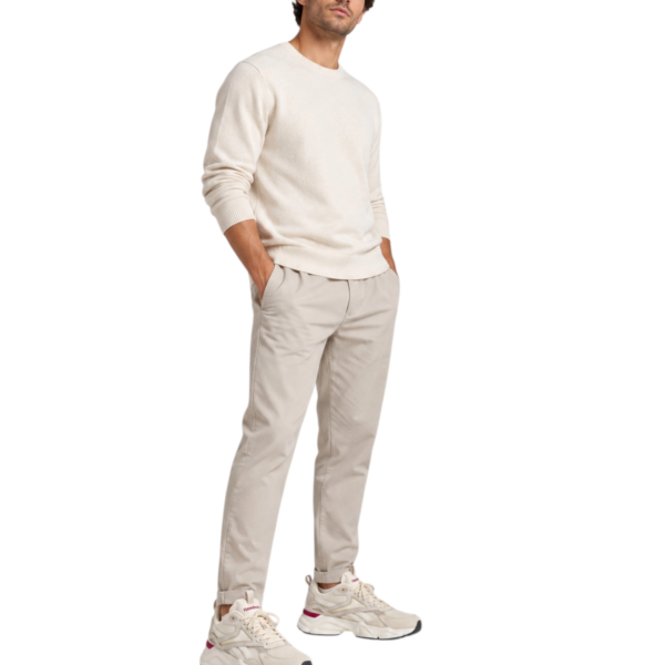 Reebok - Ανδρικά Αθλητικά Παπούτσια Classics Charge Run 100264255 Μπεζ/Λευκό 100264255