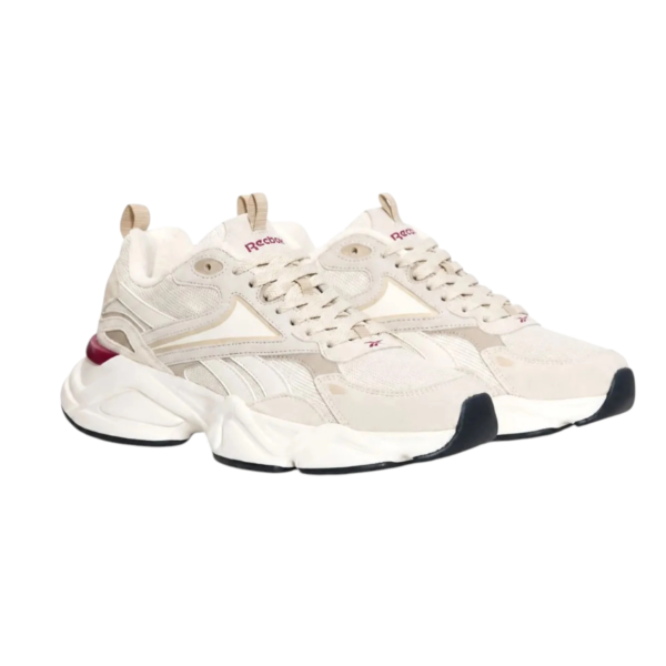 Reebok - Ανδρικά Αθλητικά Παπούτσια Classics Charge Run 100264255 Μπεζ/Λευκό 100264255