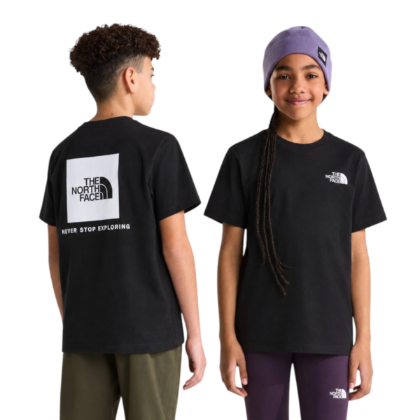 The North Face - Παιδική Κοντομάνικη Μπλούζα T-shirt NF0A8CVA-JK3 Μαύρο NF0A8CVA-JK3