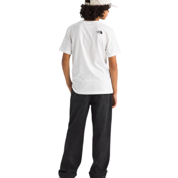 The North Face - Παιδική Κοντομάνικη Μπλούζα T-shirt NF0A8CZ8-FN4 Λευκό NF0A8CZ8-FN4