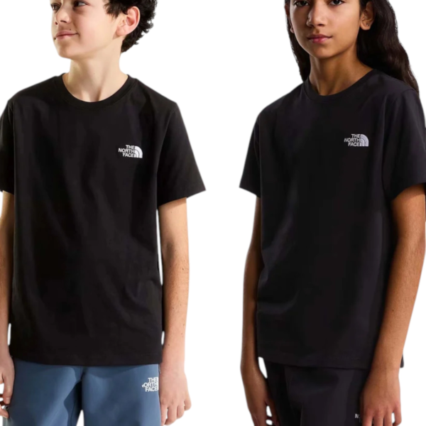 The North Face - Παιδική Κοντομάνικη Μπλούζα T-shirt NF0A8F9Z-JK3 Μαύρο
