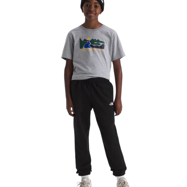 The North Face - Παιδικό Παντελόνι Φόρμας Evolution Simple Dome NF0A8CVD-JK3 Μαύρο NF0A8CVD-JK3
