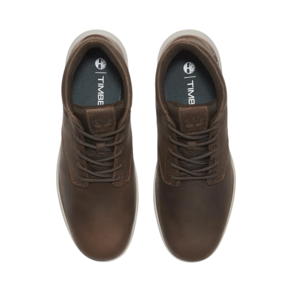 Timberland - Ανδρικά Δερμάτινα Μποτάκια Parker Street Mid Lace Up TB0A6C7T-W01 Καφέ TB0A6C7TW01