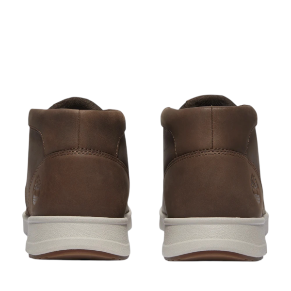 Timberland - Ανδρικά Δερμάτινα Μποτάκια Parker Street Mid Lace Up TB0A6C7T-W01 Καφέ TB0A6C7TW01