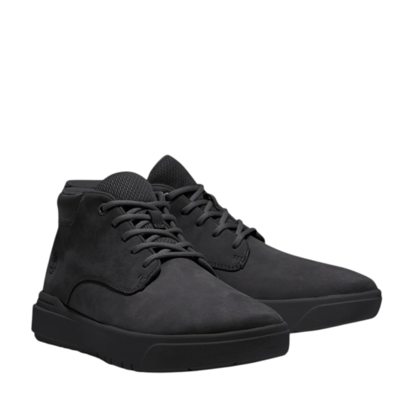 Timberland - Ανδρικά Δερμάτινα Μποτάκια Seneca Bay Leather Chukka TB0A5S5M-015 Μαύρο TB0A5S5M015