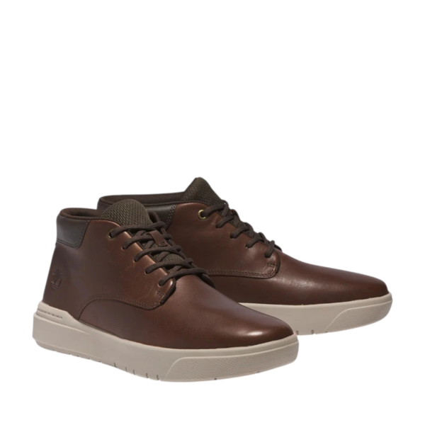 Timberland - Ανδρικά Δερμάτινα Μποτάκια Seneca Bay TB0A5UVN-201 Καφέ TB0A5UVN201