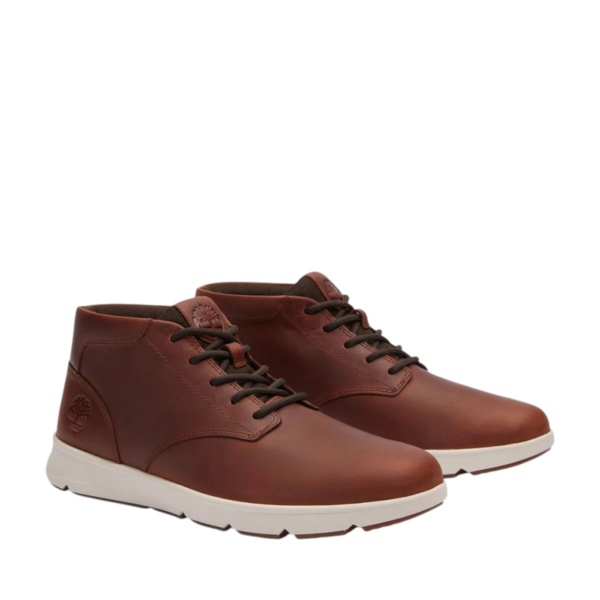 Timberland - Ανδρικά Μποτάκια Parker Street Mid TB0A6C7T-EM6 Καφέ TB0A6C7TEM6