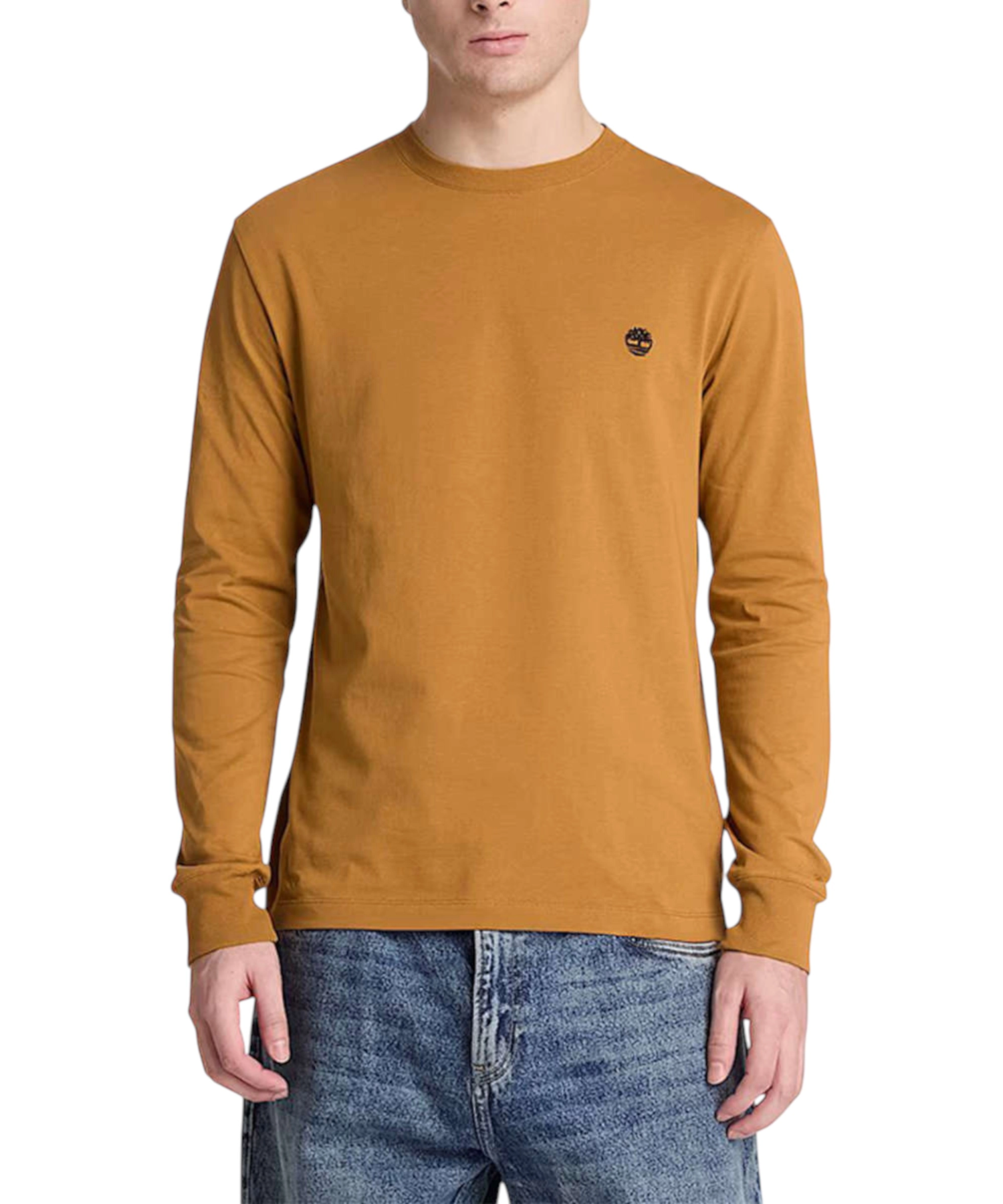 Timberland – Ανδρική Μακρυμάνικη Μπλούζα Slim Fit Dunstan River Tree Embroidered TBC0YHBT-P47 Μουσταρδί (4) Timberland - Ανδρική Μακρυμάνικη Μπλούζα Slim Fit Dunstan River Tree Embroidered TBC0YHBT-P47 Μουσταρδί TBC0YHBTP47