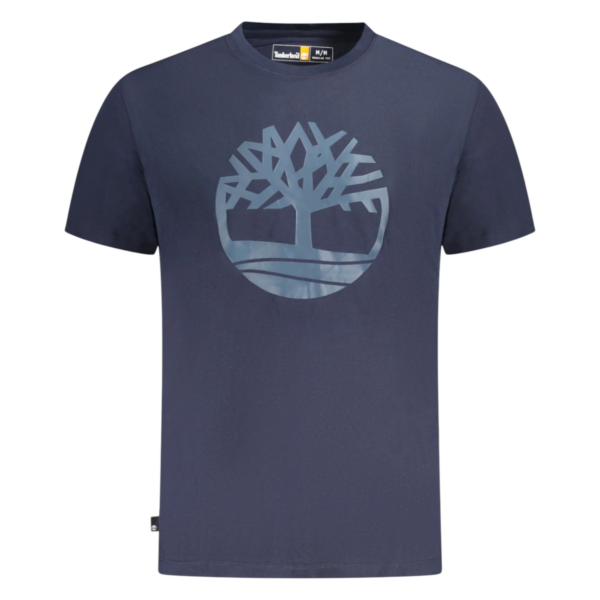 Timberland - Ανδρικό T-shirt Mε Λογότυπο Timberland River Tree TB0A2C6S-Z02 Μπλε TB0A2C6SZ02