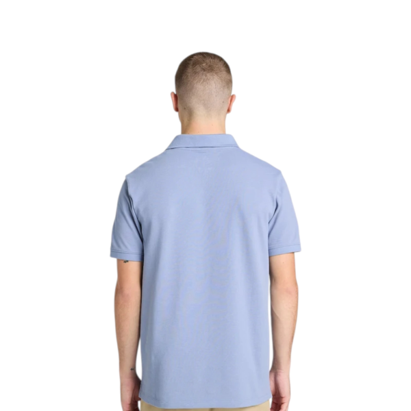 Timberland - Ανδρικό T-shirt Polo Short-Sleeve με Λογότυπο Oyster River TB0A2BRY-B88 Σιέλ TB0A2BRYB88