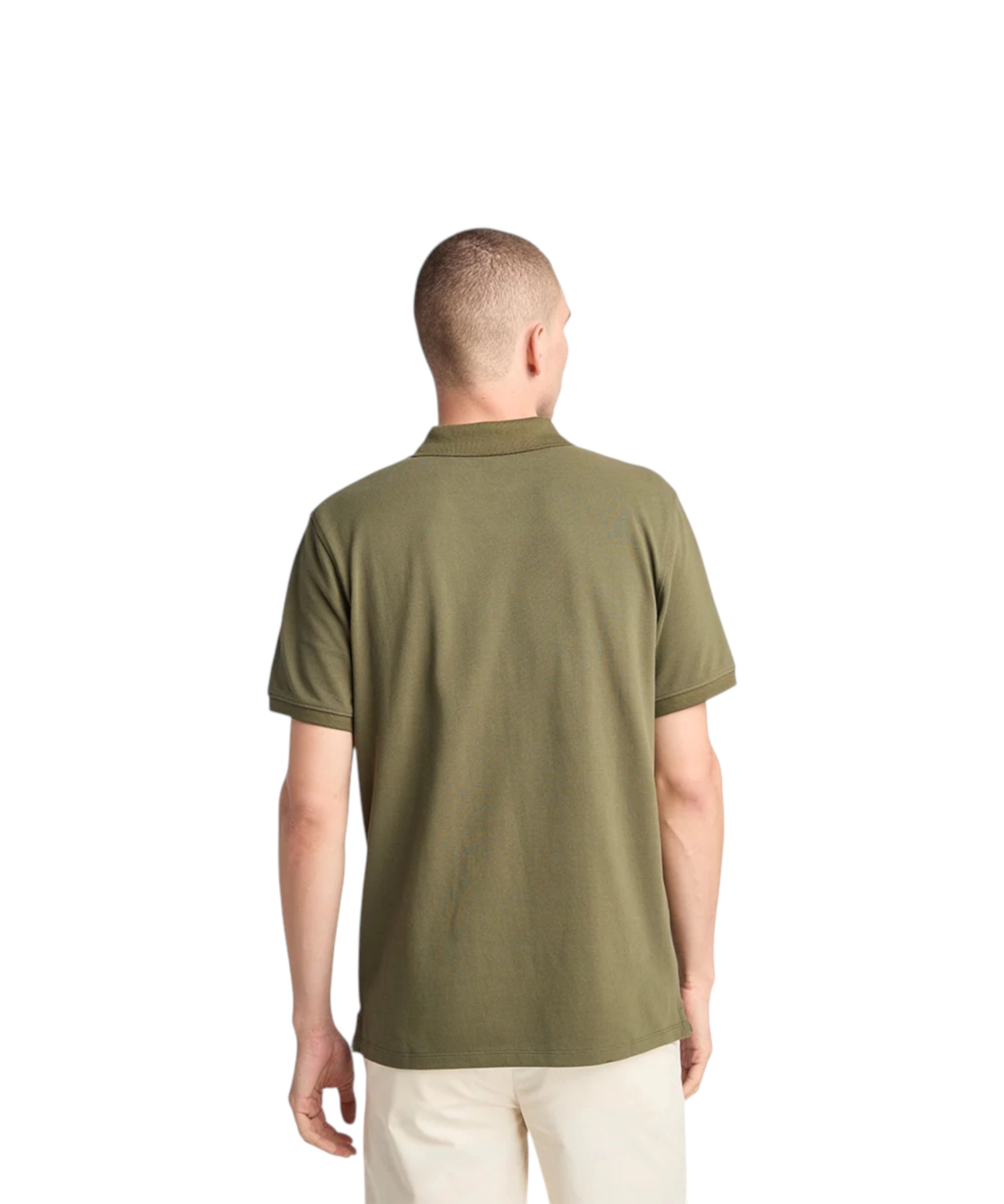Timberland – Ανδρικό T-shirt Polo με Λογότυπο TB0A6VDP-A58 Πράσινο (4) Timberland - Ανδρικό T-shirt Polo με Λογότυπο TB0A6VDP-A58 Πράσινο TB0A6VDPA58