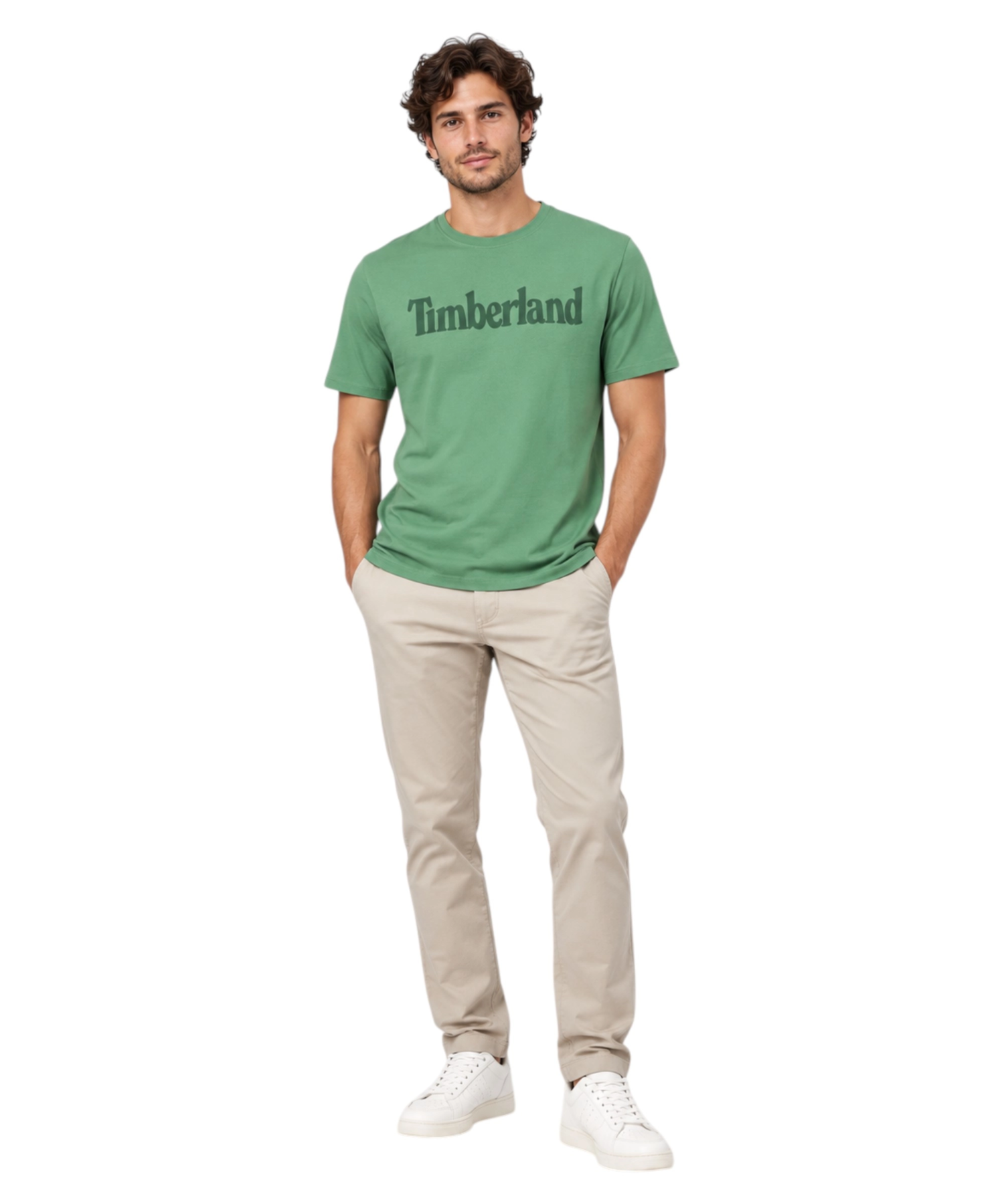 Timberland – Ανδρικό T-shirt TFO SS Linear Tee TB0A2BRN-A6Z Πράσινο (4) Timberland - Ανδρικό T-shirt TFO SS Linear Tee TB0A2BRN-A6Z Πράσινο TB0A2BRNA6Z