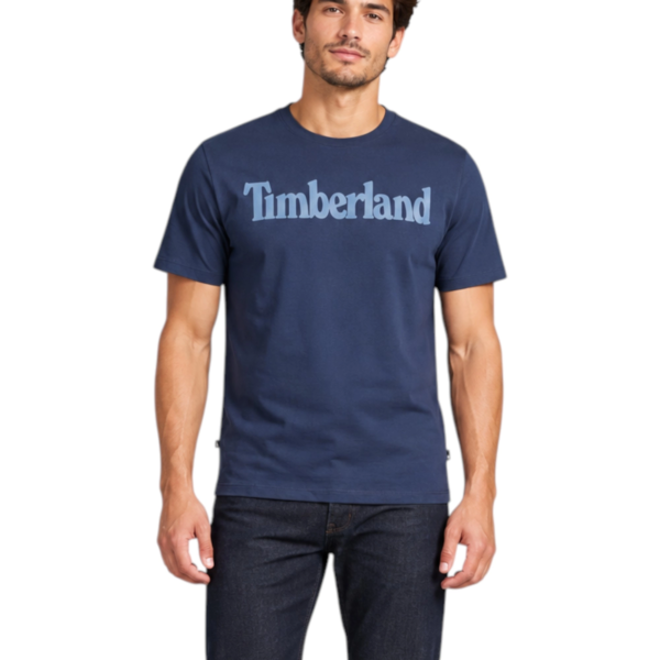 Timberland - Ανδρικό T-shirt TFO SS Linear Tee TB0A2BRN-Z02 Μπλε