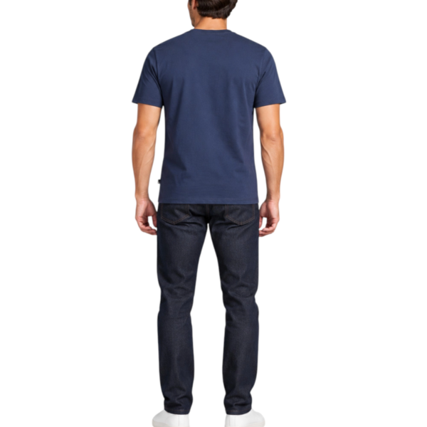 Timberland - Ανδρικό T-shirt TFO SS Linear Tee TB0A2BRN-Z02 Μπλε TB0A2BRNZ02