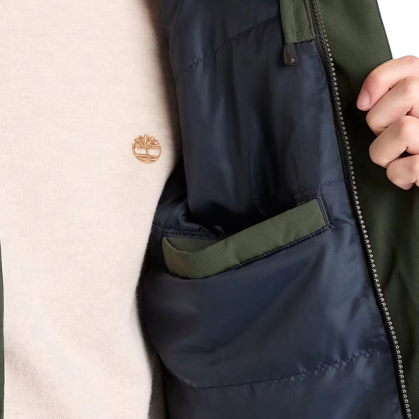 Timberland - Ανδρικό Αδιάβροχο Ισοθερμικό Μπουφάν TBC0YH8W-U31 Πράσινο TBC0YH8WU31