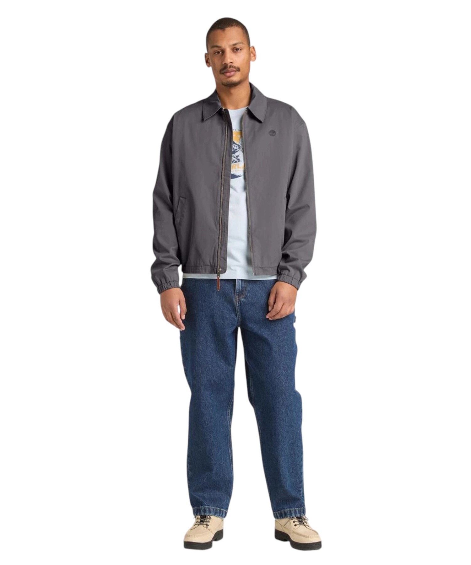 Timberland – Ανδρικό Ελαφρύ Μπουφάν TB0A41BQ-W08 Γκρι (2) Timberland - Ανδρικό Ελαφρύ Μπουφάν TB0A41BQ-W08 Γκρι TB0A41BQW08
