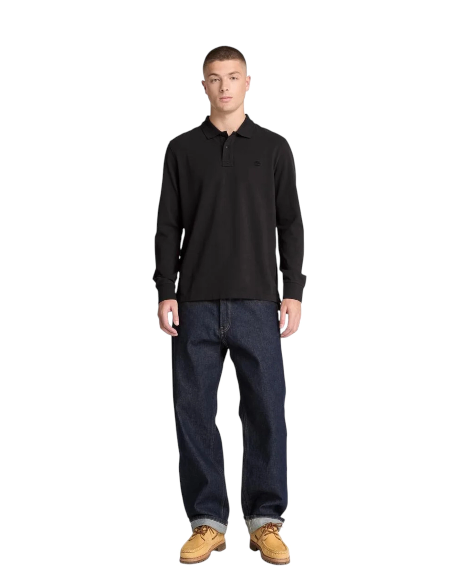 Timberland – Ανδρικό Μακρυμάνικο Polo Πικέ Millers River Ls TBC0YHBE-001 Μαύρο (3) Timberland - Ανδρικό Μακρυμάνικο Polo Πικέ Millers River Ls TBC0YHBE-001 Μαύρο TBC0YHBE001