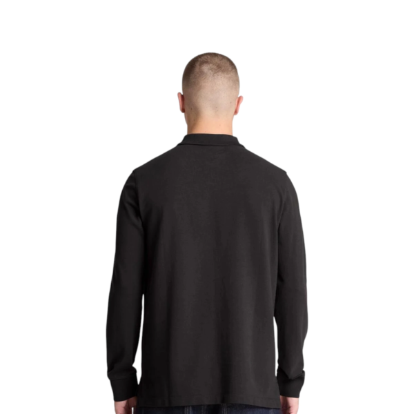 Timberland - Ανδρικό Μακρυμάνικο Polo Πικέ Millers River Ls TBC0YHBE-001 Μαύρο TBC0YHBE001
