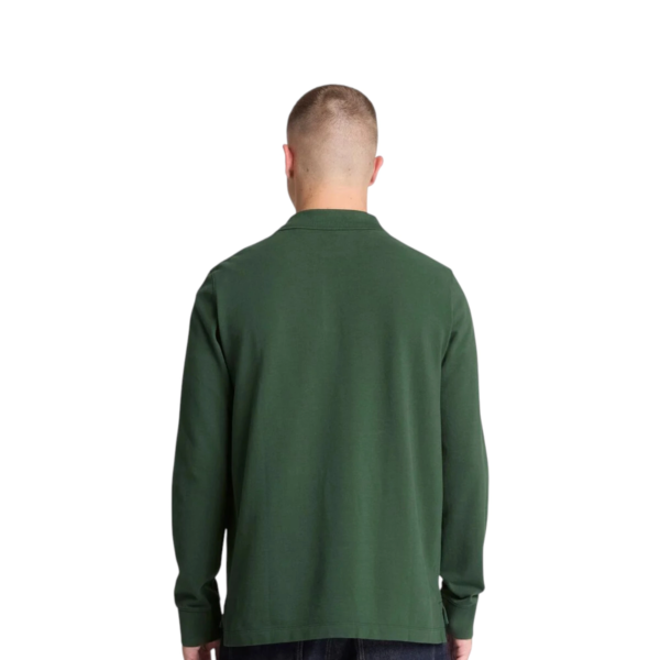 Timberland - Ανδρικό Μακρυμάνικο Polo Πικέ Millers River Ls TBC0YHBE-398 Πράσινο TBC0YHBE398