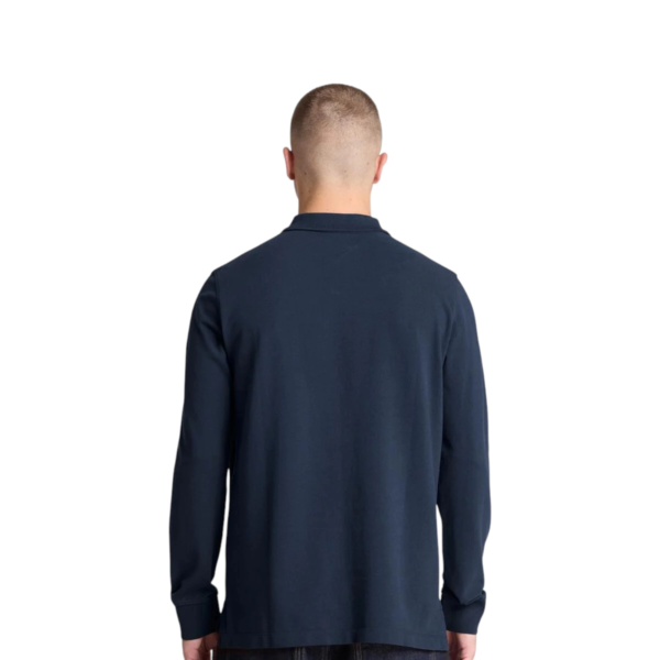 Timberland - Ανδρικό Μακρυμάνικο Polo Πικέ Millers River Ls TBC0YHBE-433 Μπλε TBC0YHBE433
