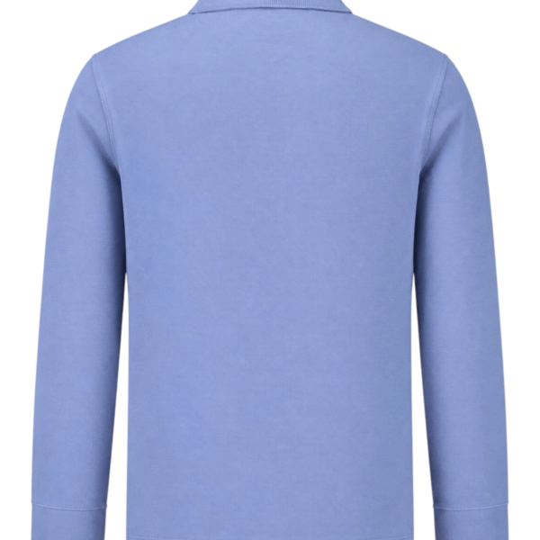 Timberland - Ανδρικό Μακρυμάνικο Polo Πικέ Millers River Ls TBC0YHBE-EYO Μπλε TBC0YHBEEYO