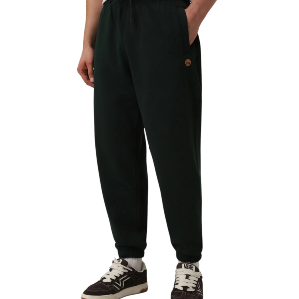 Timberland - Ανδρικό Παντελόνι Φόρμας Exeter River Tree Logo Loopback TBC0YHBW-EA1 Πράσινο