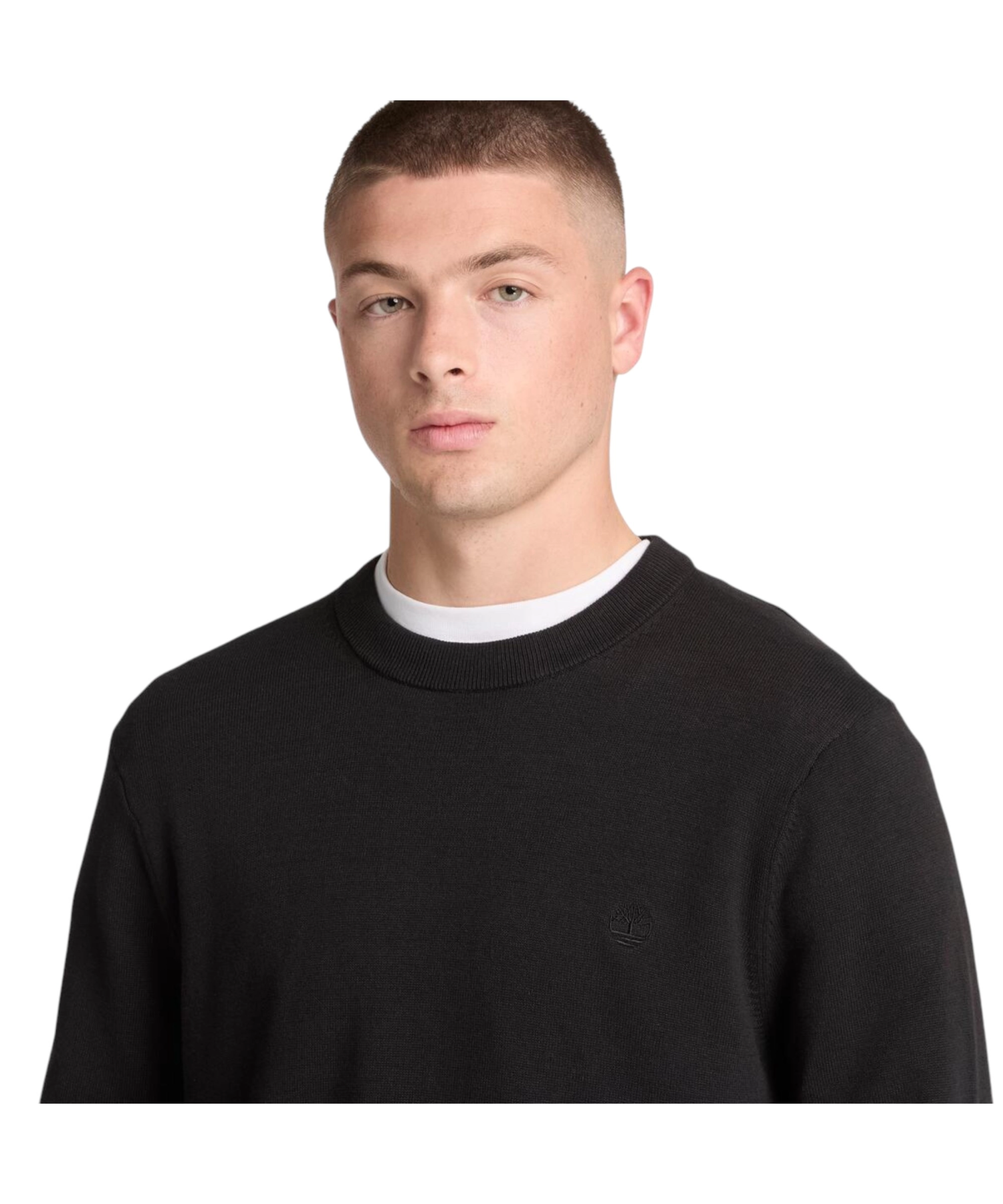 Timberland – Ανδρικό Πλεκτό Πουλόβερ Williams River Cotton Crew Neck TBC0YHAZ-001 Μαύρο (4) Timberland - Ανδρικό Πλεκτό Πουλόβερ Williams River Cotton Crew Neck TBC0YHAZ-001 Μαύρο TBC0YHAZ001