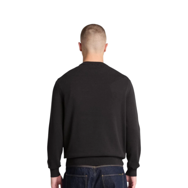 Timberland - Ανδρικό Πλεκτό Πουλόβερ Williams River Cotton Crew Neck TBC0YHAZ-001 Μαύρο TBC0YHAZ001