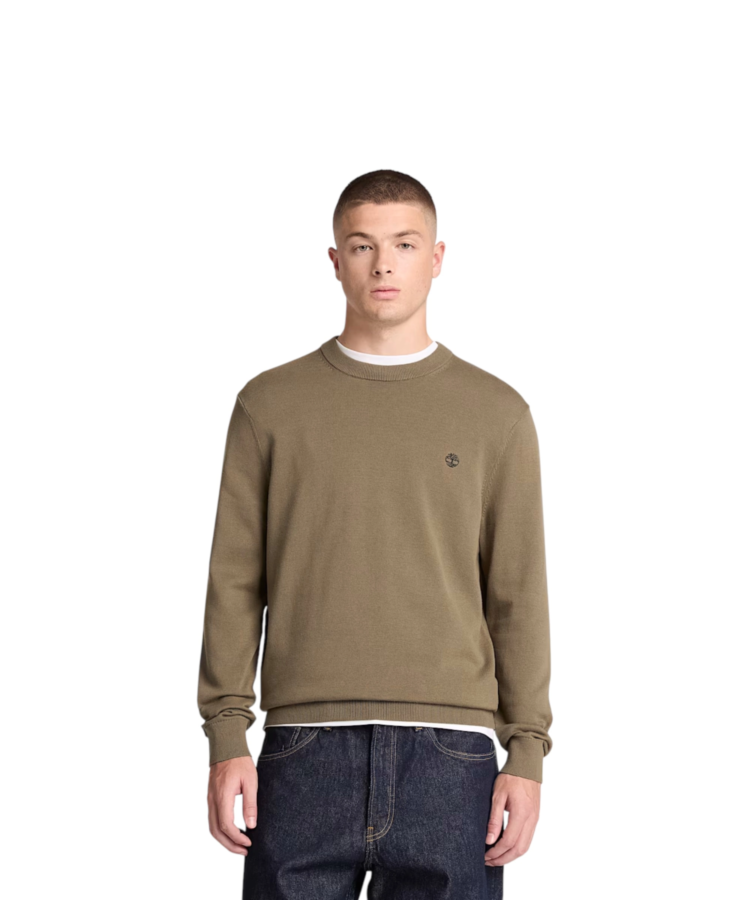 Timberland – Ανδρικό Πλεκτό Πουλόβερ Williams River Cotton Crew Neck TBC0YHAZ-AIE Χακί (1) Timberland - Ανδρικό Πλεκτό Πουλόβερ Williams River Cotton Crew Neck TBC0YHAZ-AIE Χακί TBC0YHAZAIE