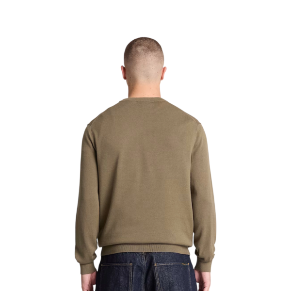 Timberland - Ανδρικό Πλεκτό Πουλόβερ Williams River Cotton Crew Neck TBC0YHAZ-AIE Χακί TBC0YHAZAIE