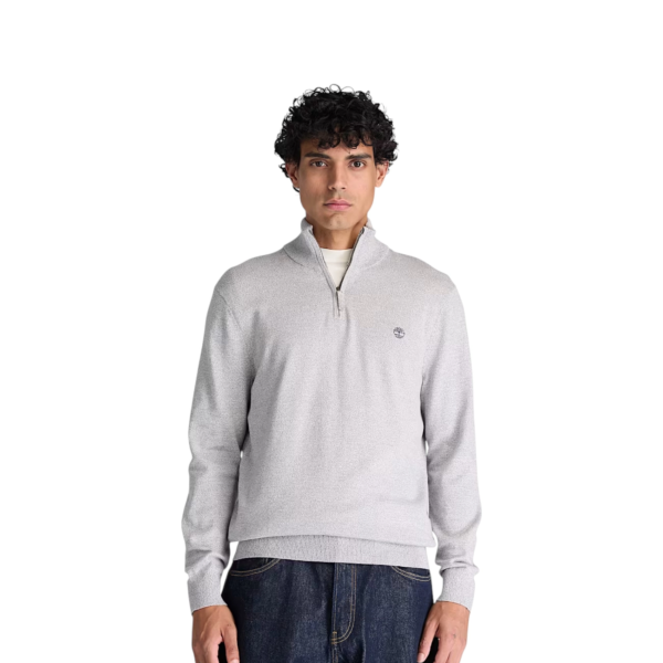 Timberland - Ανδρικό Πλεκτό Πουλόβερ Williams River TBC0YHAY-052 Γκρι TBC0YHAY052