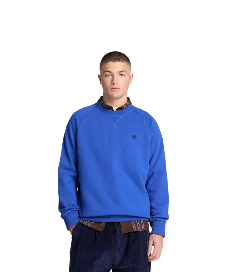 Timberland - Ανδρικό Φούτερ Exeter River Lb Crew TBC0YHBA-454 Μπλε Ρουαγιάλ