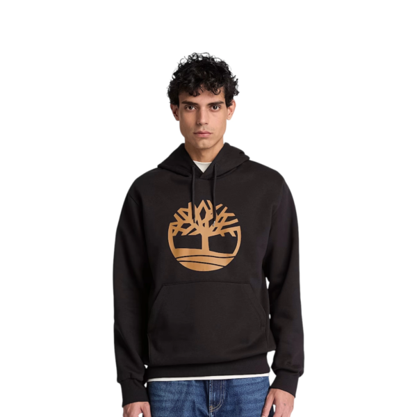 Timberland - Ανδρικό Φούτερ Northwood Tree Logo TBC0YH9T-001 Μαύρο TBC0YH9T001