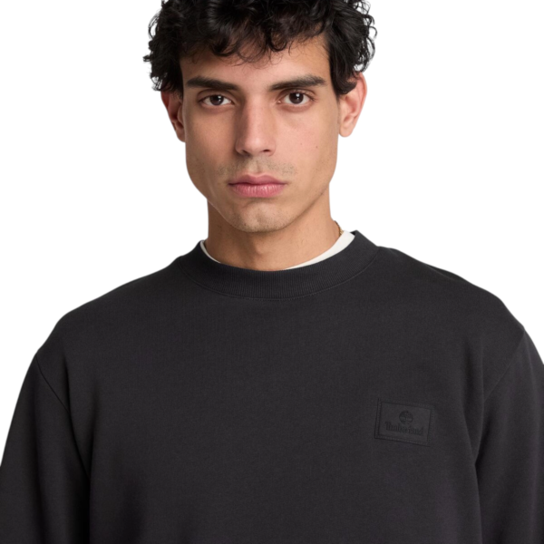 Timberland - Ανδρικό Φούτερ Silicon Badge Bb TBC0YHBC-001 Μαύρο TBC0YHBC001