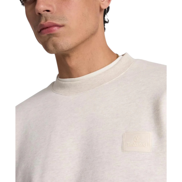 Timberland - Ανδρικό Φούτερ Silicon Badge Bb TBC0YHBC-546 Μπεζ TBC0YHBC546