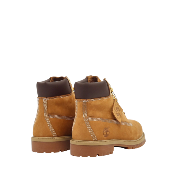 Timberland - Παιδικά Αδιάβροχα Μποτάκια Leather Combat TB112909-713 Κίτρινο TB112909713