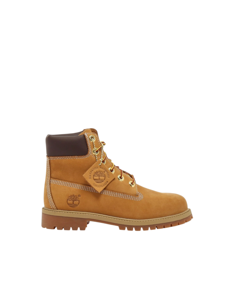 Timberland - Παιδικά Αδιάβροχα Μποτάκια Leather Combat TB112909-713 Κίτρινο