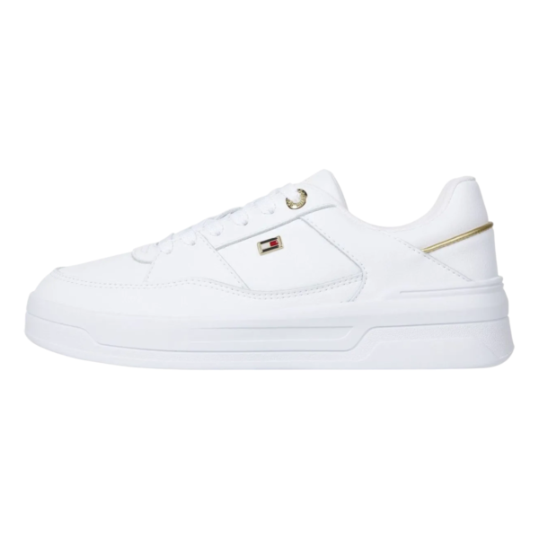 Tommy Hilfiger - Essential Basket Γυναικεία Sneakers FW0FW08261-YBS Λευκό
