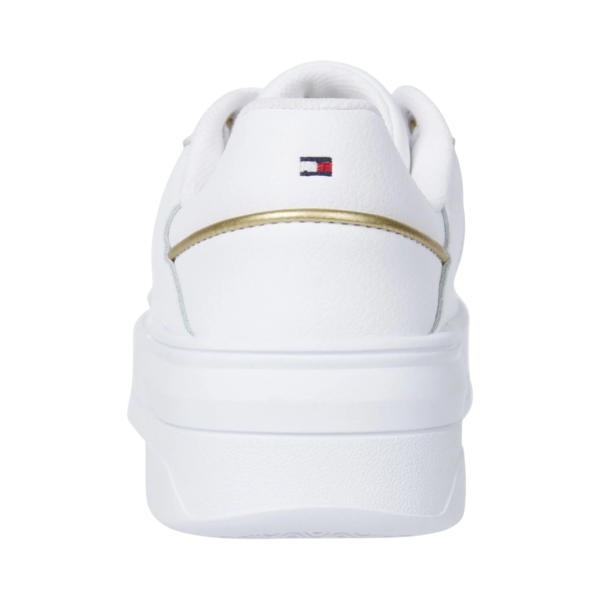Tommy Hilfiger - Essential Basket Γυναικεία Sneakers FW0FW08261-YBS Λευκό FW0FW08261-YBS