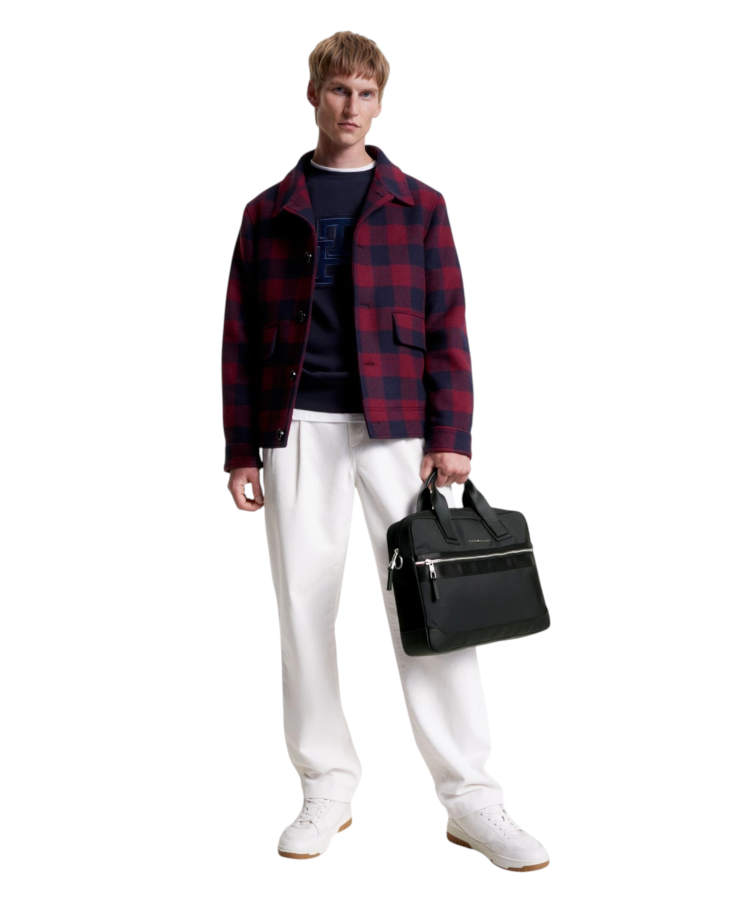 Tommy Hilfiger – Ανδρική Τσάντα Τσάντα για laptop Th Elevated Nylon Computer Bag AM0AM11574-BDS Μαύρο (3) Tommy Hilfiger - Ανδρική Τσάντα Τσάντα για laptop Th Elevated Nylon Computer Bag AM0AM11574-BDS Μαύρο AM0AM11574-BDS