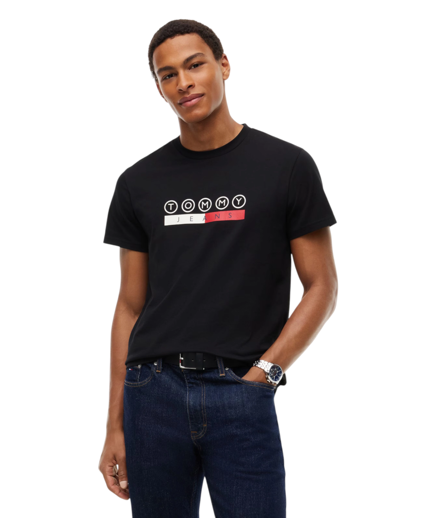 Tommy Hilfiger – Ανδρικό T-shirt Dna Play Slim Fit DM0DM23715-BDS Μαύρο (2) Tommy Hilfiger - Ανδρικό T-shirt Dna Play Slim Fit DM0DM23715-BDS Μαύρο DM0DM23715-BDS