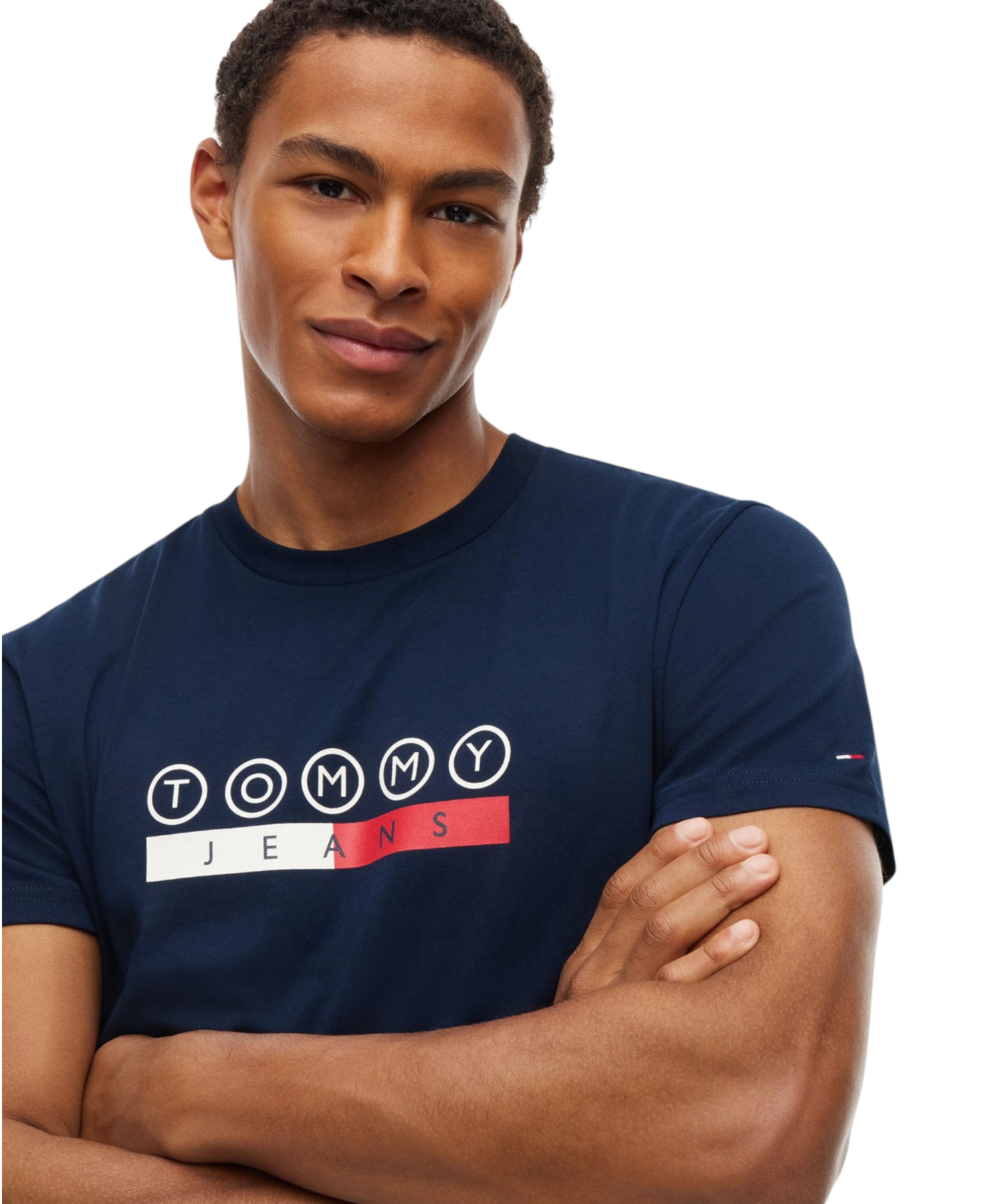 Tommy Hilfiger – Ανδρικό T-shirt Dna Play Slim Fit DM0DM23715-C1G Μπλε Σκούρο (1) Tommy Hilfiger - Ανδρικό T-shirt Dna Play Slim Fit DM0DM23715-C1G Μπλε Σκούρο DM0DM23715-C1G