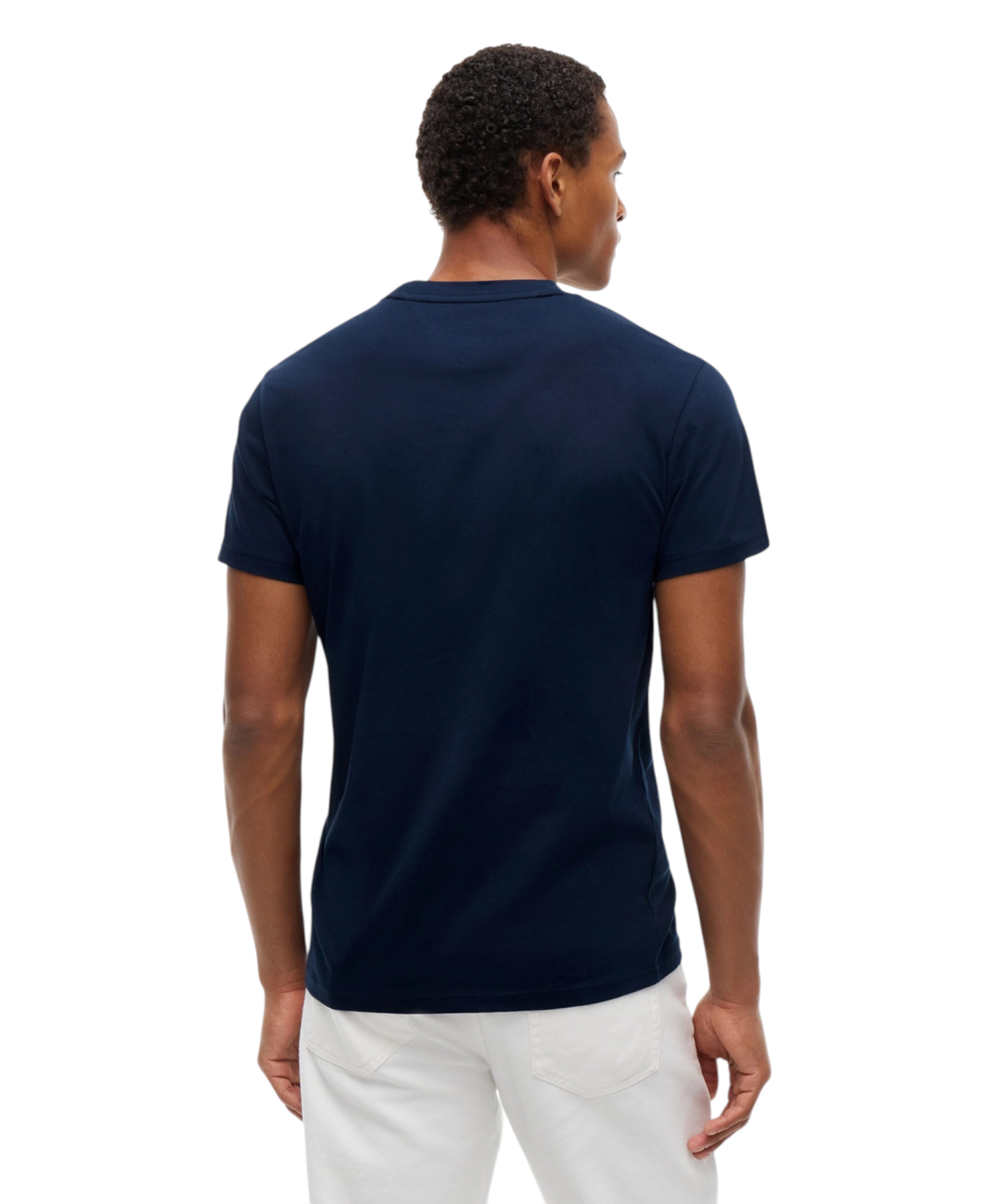 Tommy Hilfiger – Ανδρικό T-shirt Dna Play Slim Fit DM0DM23715-C1G Μπλε Σκούρο (3) Tommy Hilfiger - Ανδρικό T-shirt Dna Play Slim Fit DM0DM23715-C1G Μπλε Σκούρο DM0DM23715-C1G